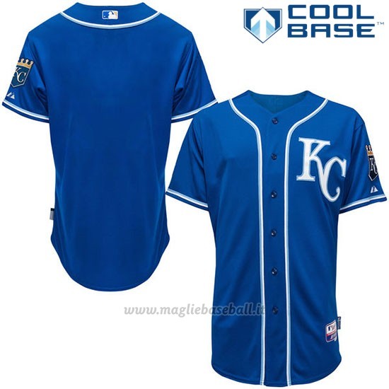 Maglia Baseball Uomo Kansas City Royals Cool Base Giocatore Autentico Campionejersey